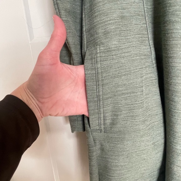 Toad&Co Green Hooded Dress - Picture 5 of 6